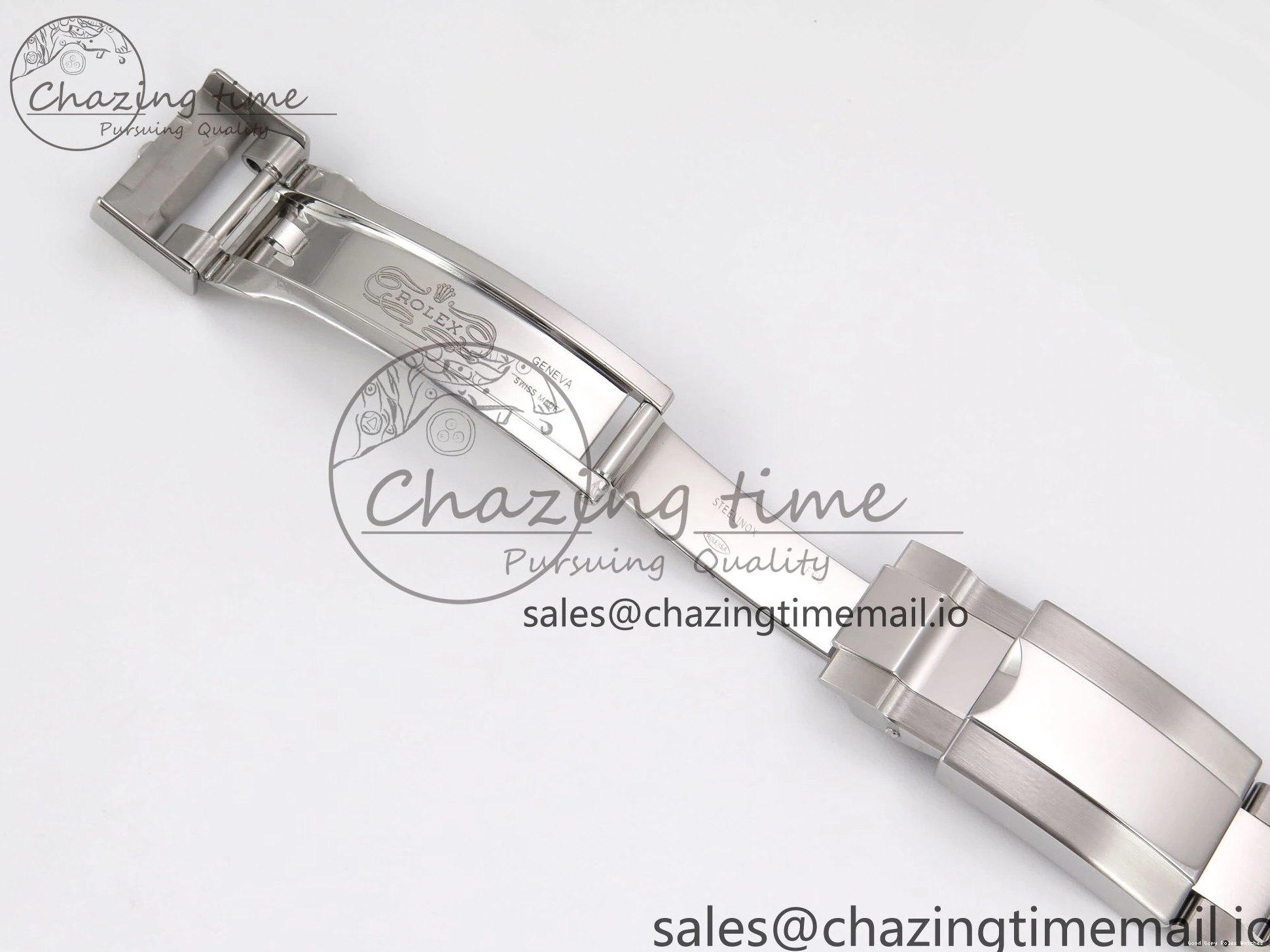 Good Copy Rolex Watches GMT-Master Bracelet Best Practical SH3285 CHS II Oyster GRNR 1019 EF on 904L 1:1 Edition 126710 1223